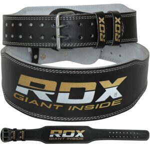 RDX 4 Gewichthebergürtel Leder 