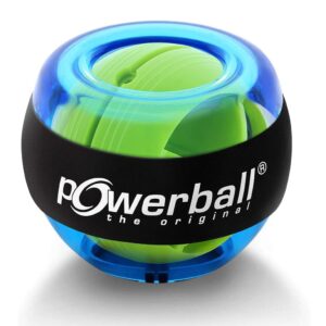 Powerball Basic, gyroskopischer Handtrainer, transparent-blau, das Original von Kernpower