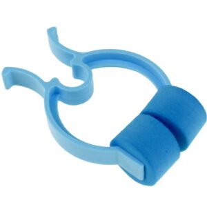 MIR Nasenklammer Nasenclip in hellblau mit Polsterung für Spirometer Spirometrie Test Kosmetik